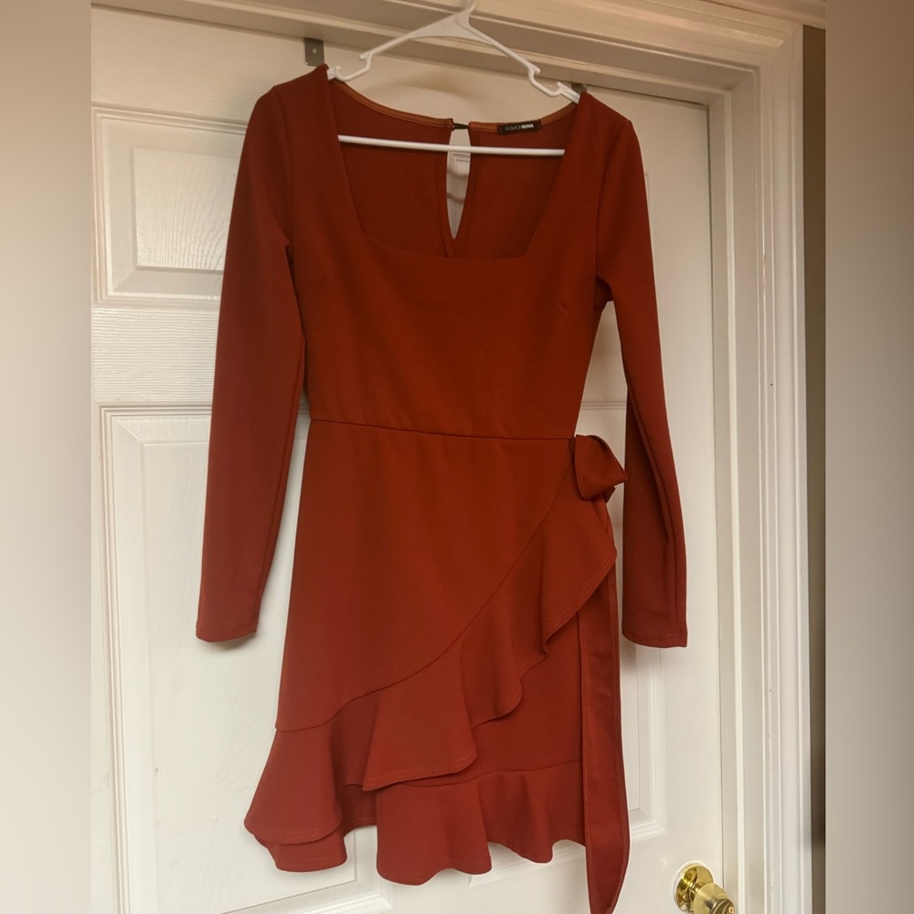 Fashion Nova Square neckline dress